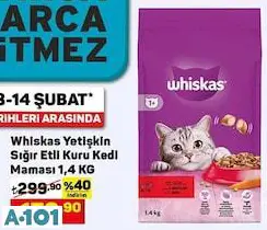 WHİSKAS SIĞIR ETLİ YETİŞKİN SIĞIR ETLİ KURU KEDİ MAMASI YAŞ MAMA WHİSKAS SIĞIR ETLİ YETİŞKİN SIĞIR ETLİ KURU KEDİ MAMASI YAŞ MAMA